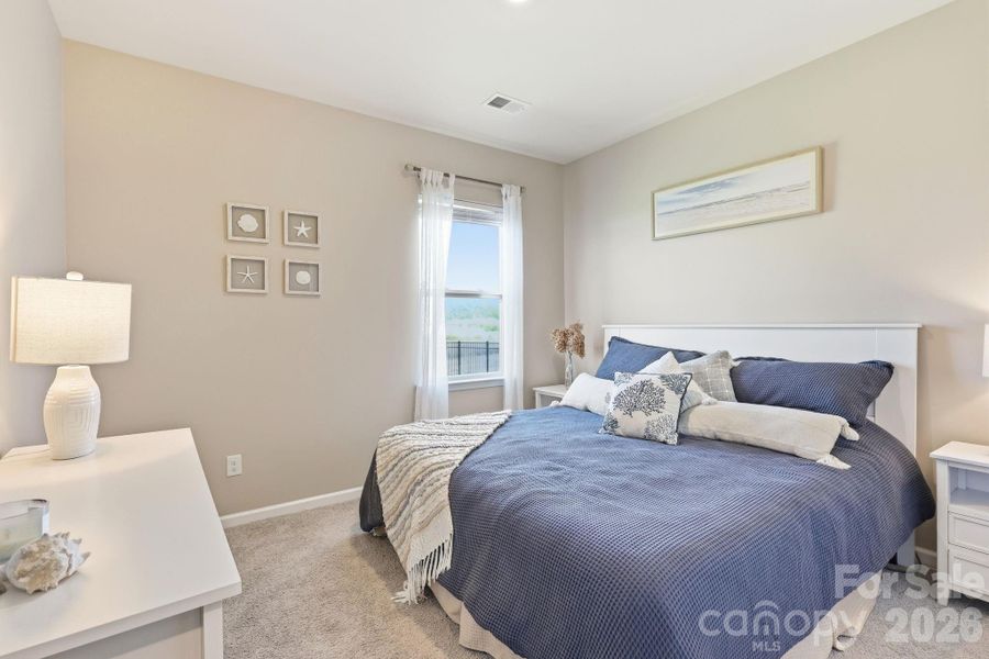 Furnished interior view inside a new home in , Fletcher (Image 20).