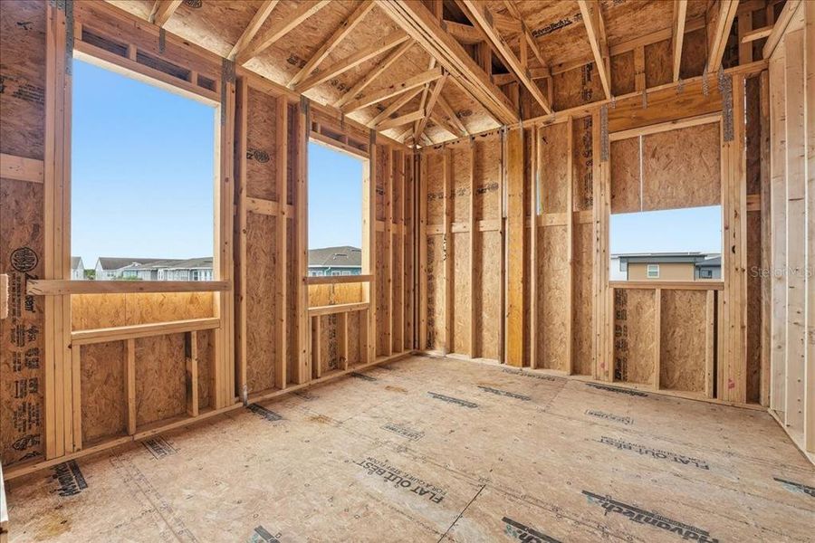 In-progress construction of a new home in , Orlando, FL (Image 31).