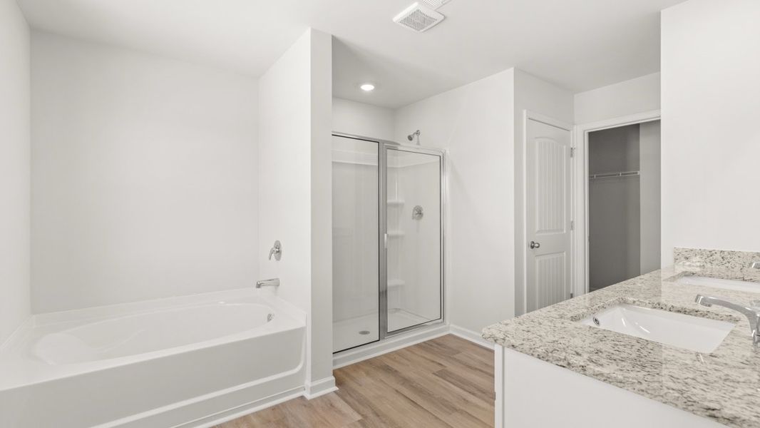 Furnished interior view inside a new home in Carlton, Douglasville (Image 7).