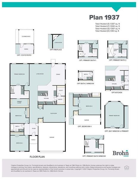 Oaks Traditions 1937 Floor Plan