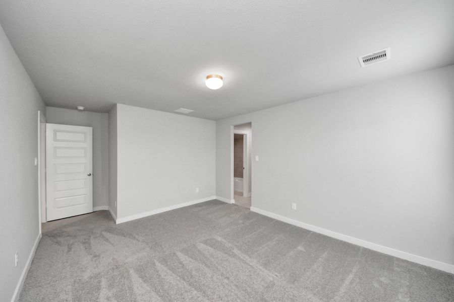 Generously sized secondary bedrooms featuring spacious closets, soft and inviting carpeting underfoot, large windows allowing plenty of natural light, and the added touch of privacy blinds for your personal retreat. Generously sized secondary bedrooms featuring spacious closets, soft and inviting carpeting underfoot, large windows allowing plenty of natural light, and the added touch of privacy blinds for your personal retreat.