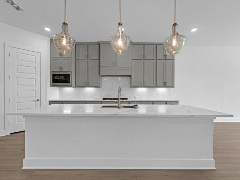 Furnished interior view inside a new home in Dunham Pointe, Cypress (Image 5).