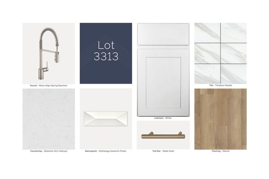 Sample of building materials used in homes in Sorella, Tomball (Image 11). Sample of building materials used in homes in Sorella, Tomball (Image 11).