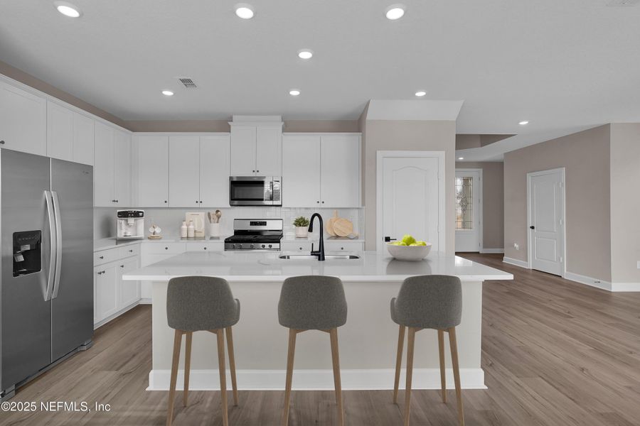 Furnished interior view inside a new home in Jennings Farm, Middleburg (Image 8).