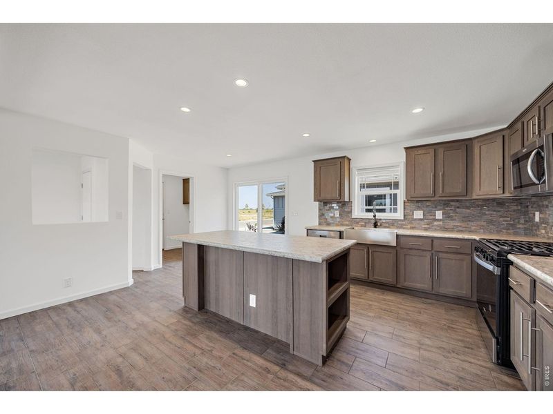 Furnished interior view inside a new home in , Loveland (Image 7). Furnished interior view inside a new home in , Loveland (Image 7).