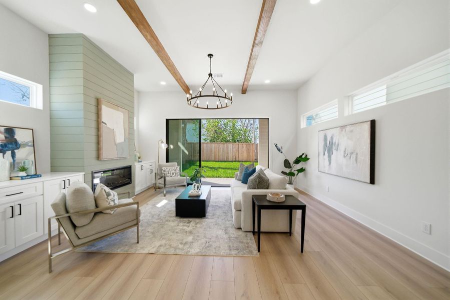 We welcome you to schedule a private showing or come to the open houses.