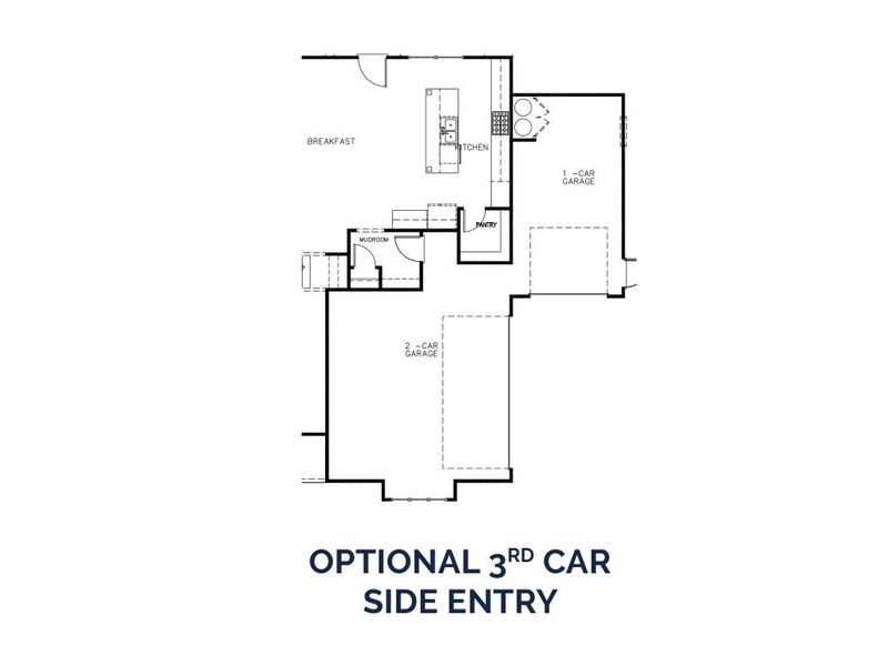 2D floor plan layout for the The Grayson by Stephen Elliott Homes in Ruby Creek Estates, Atlanta, GA (Image 8).