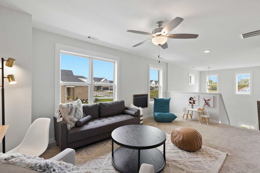 Furnished interior view inside a new home in Westfield Garden Homes, Gallatin (Image 9).