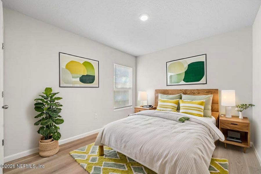 Furnished interior view inside a new home in , Jacksonville (Image 17).