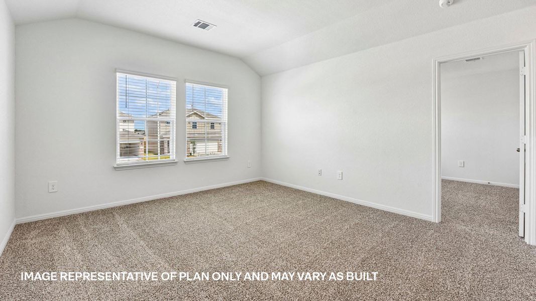 Spacious, unfurnished interior of a new home in Carillon, Manor (Image 33).