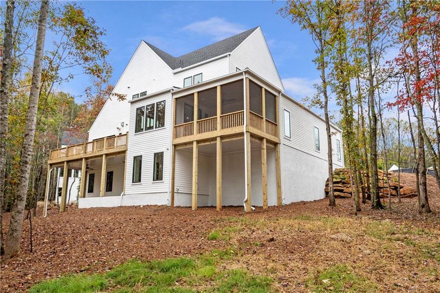 Exterior details and patio area of a home in Aster, Roswell (Image 15). Exterior details and patio area of a home in Aster, Roswell (Image 15).