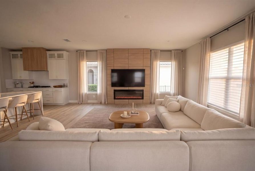 Furnished interior view inside a new home in Bella Collina, Montverde (Image 8).