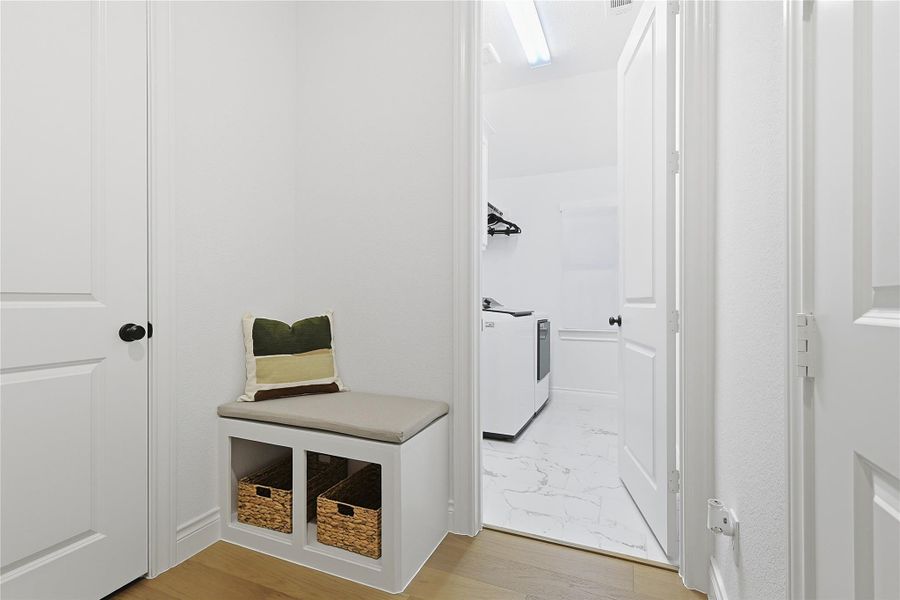 Furnished interior view inside a new home in , Porter (Image 16).