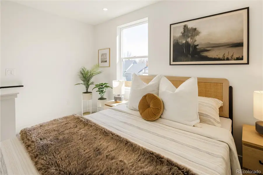 Furnished interior view inside a new home in , Denver (Image 6).