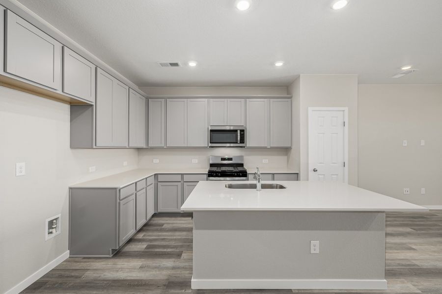Furnished interior view inside a new home in Painted Prairie, Aurora (Image 9).