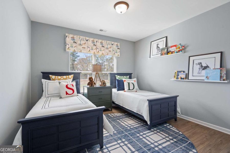 Furnished interior view inside a new home in Maddox Station, Eatonton (Image 29).