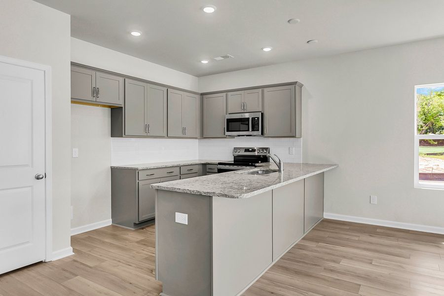 Furnished interior view inside a new home in Fairway Woods at Wyboo, Manning (Image 16).