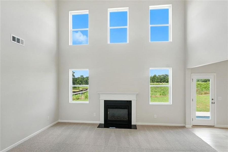 Spacious, unfurnished interior of a new home in Hampton Ridge, Jefferson (Image 6). Spacious, unfurnished interior of a new home in Hampton Ridge, Jefferson (Image 6).
