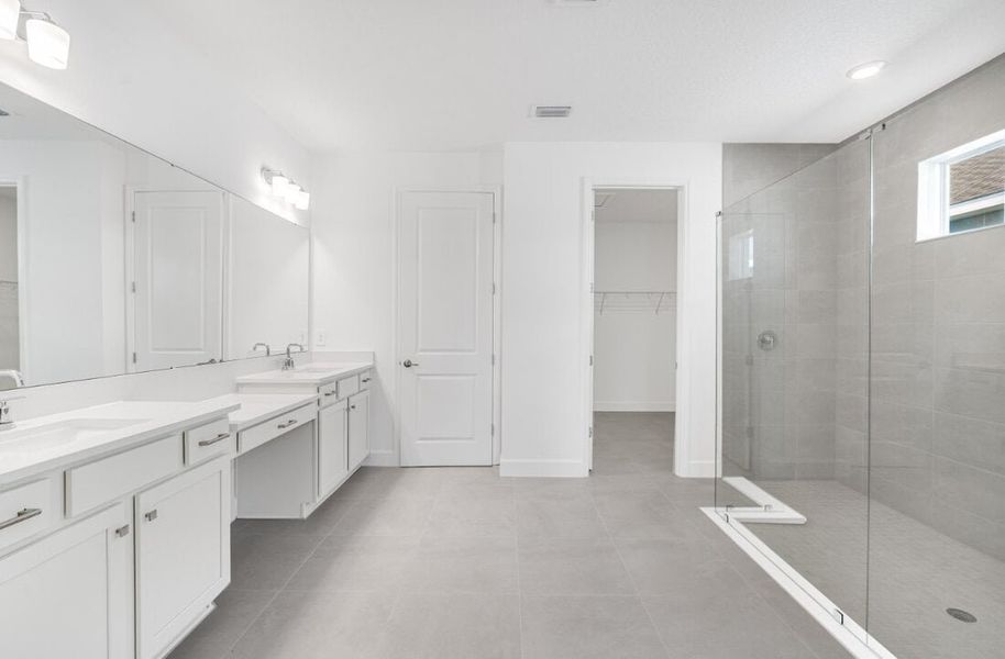 Furnished interior view inside a new home in Harvest at Ovation, Winter Garden (Image 13).