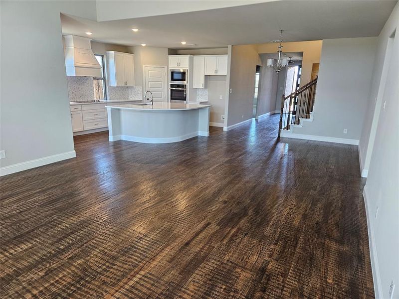 Spacious, unfurnished interior of a new home in , Godley (Image 23).