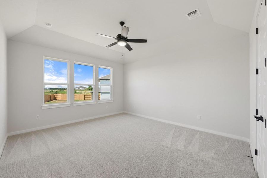 Spacious, unfurnished interior of a new home in Terrace Collection At Turner's Crossing, Buda (Image 17).
