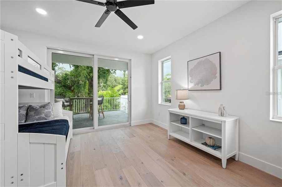 Furnished interior view inside a new home in , Sarasota (Image 32).