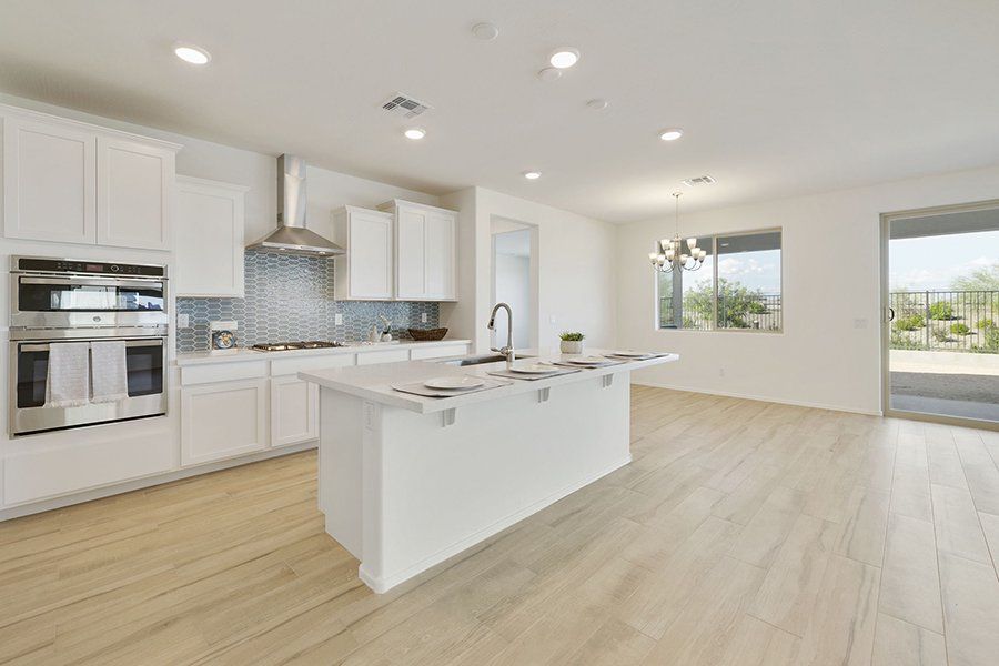 Furnished interior view inside a new home in Alora at Ironwing, Litchfield Park (Image 6).