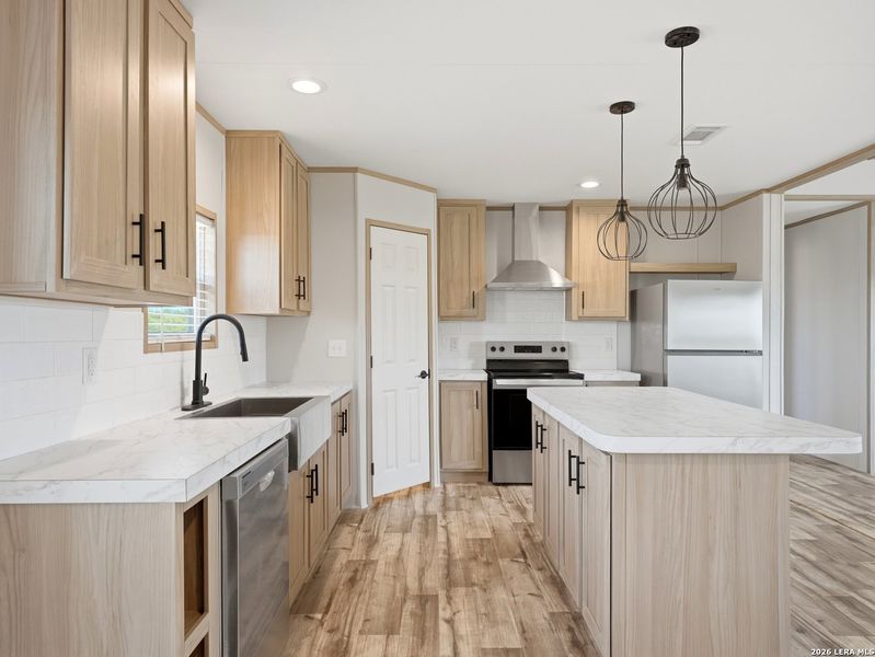 Furnished interior view inside a new home in , Poteet (Image 11).