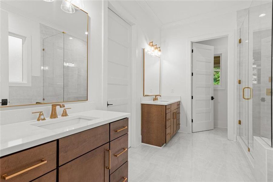 Furnished interior view inside a new home in , Ball Ground (Image 17).