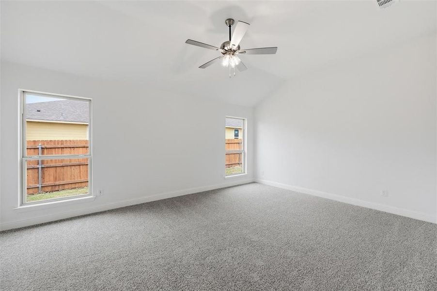 Oversized Primary Bedroom - Plenty of Room and Natural Light Oversized Primary Bedroom - Plenty of Room and Natural Light