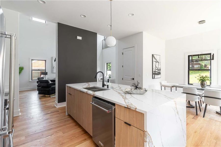 Furnished interior view inside a new home in , Decatur (Image 39).