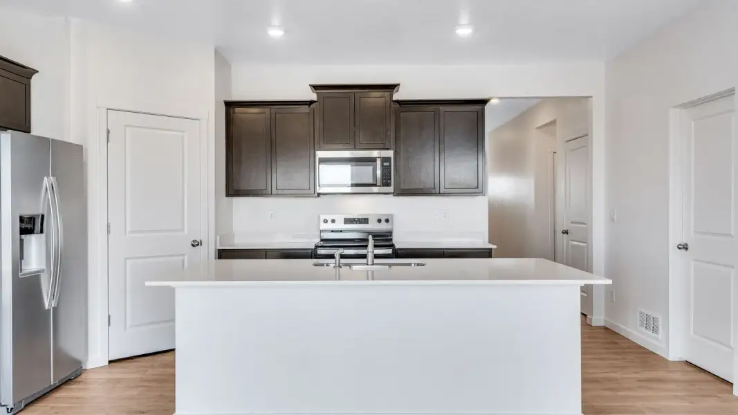Furnished interior view inside a new home in Lakeside Canyon, Mead (Image 4).