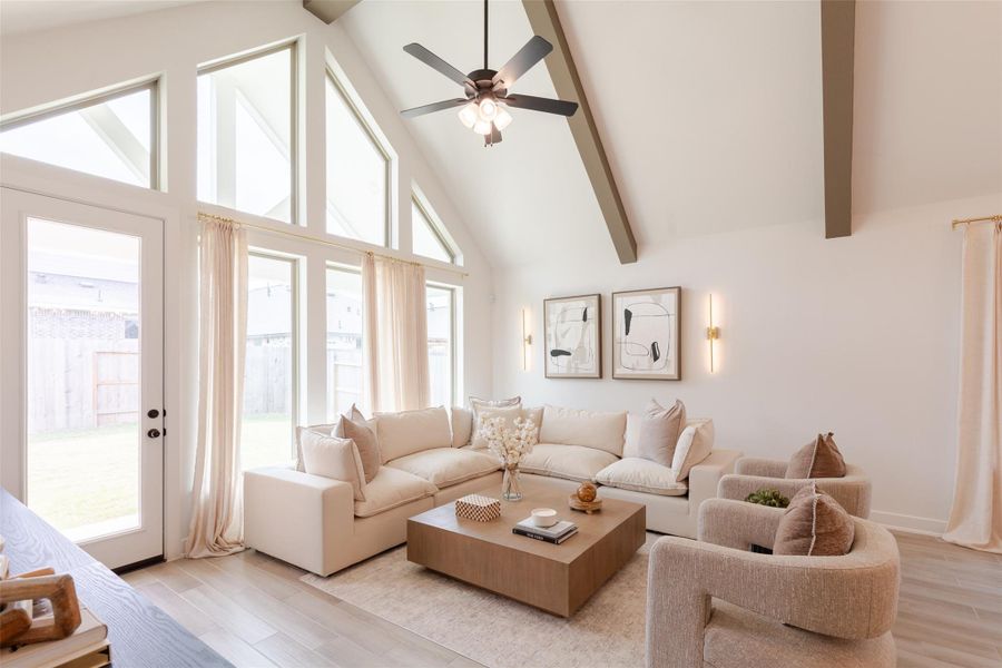 Very cozy and inviting!