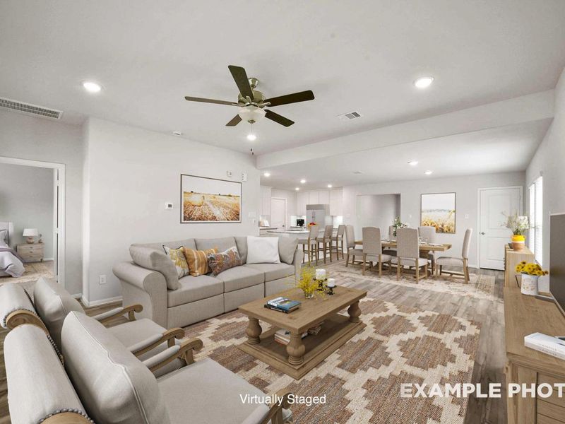 Furnished interior view inside a new home in Emberly, Beasley (Image 13). Furnished interior view inside a new home in Emberly, Beasley (Image 13).