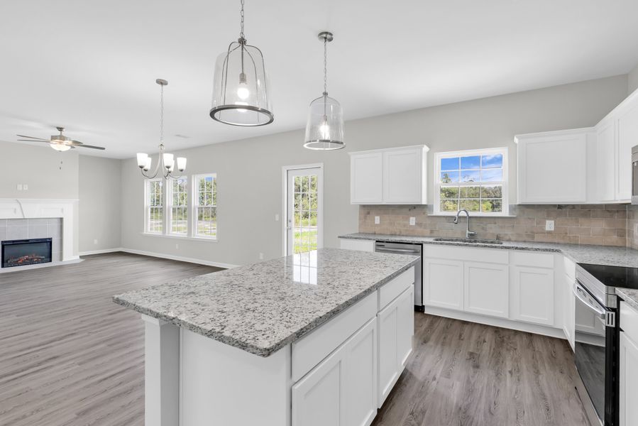 Representative furnished interior of a home built from the The Palmyra by RTS Homes in Doctor's Creek, Ludowici (Image 11).