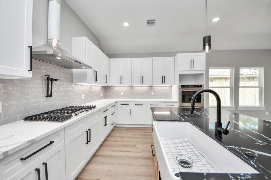 Furnished interior view inside a new home in , Pasadena (Image 8).