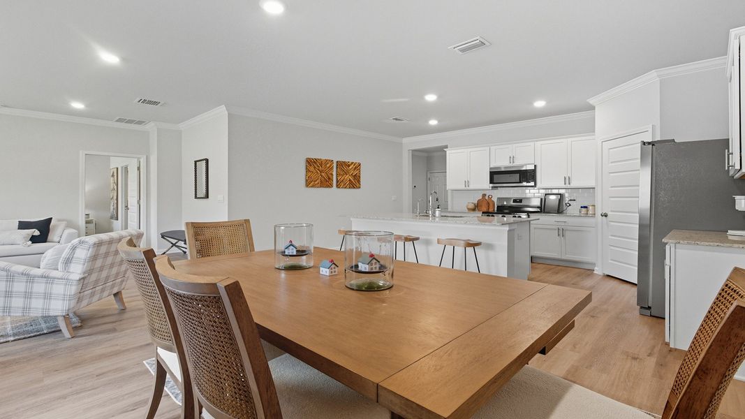 Furnished interior view inside a new home in Misting Springs, Crawfordville (Image 10).