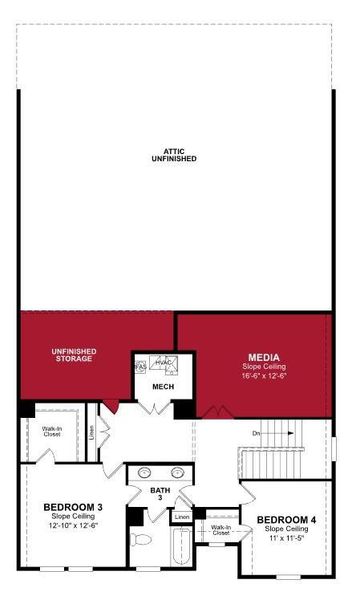 Beazer Homes Woodcreek Laredo Floorplan.