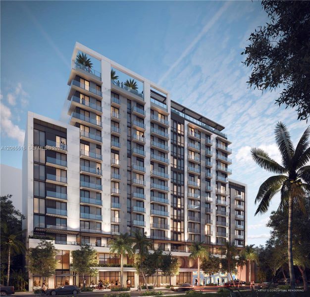 Condo located in Miami, FL showcasing its design and architecture (Image 23).