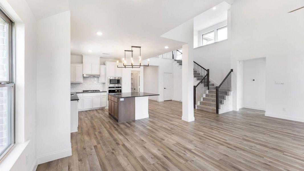 Furnished interior view inside a new home in Creekview Meadows, Pilot Point (Image 5).
