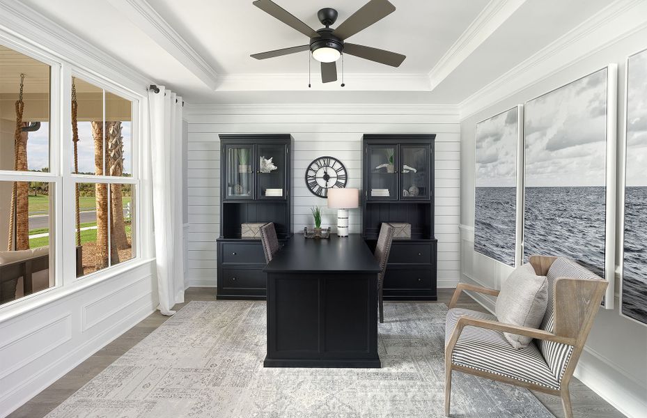 Furnished interior view inside a new home in Del Webb Savannah at Heartwood, Richmond Hill (Image 7).