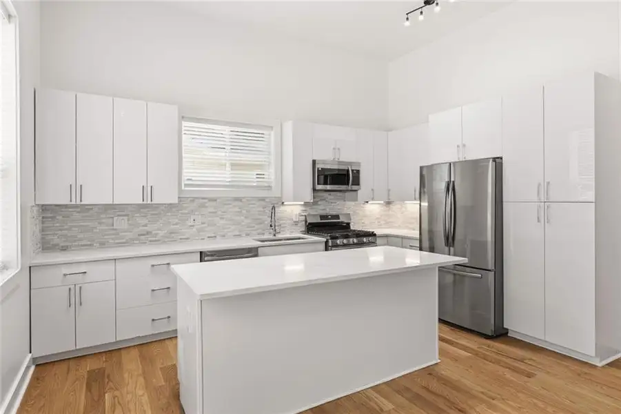 Furnished interior view inside a new home in , Atlanta (Image 4).