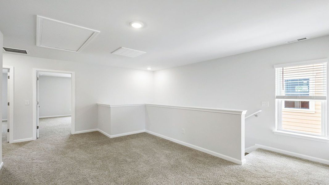 Spacious, unfurnished interior of a new home in Sheep Island, Summerville (Image 17). Spacious, unfurnished interior of a new home in Sheep Island, Summerville (Image 17).