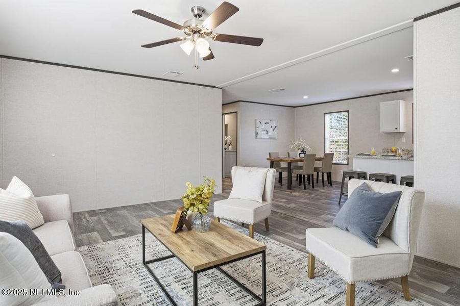 Furnished interior view inside a new home in , Interlachen (Image 26).