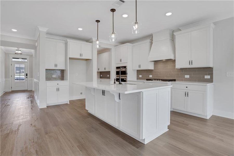 Furnished interior view inside a new home in , Loganville (Image 9).