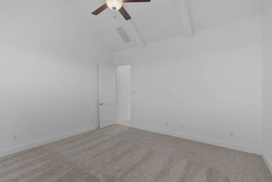 Representative unfurnished interior of a home built from the Nicklaus by Chesmar Homes in Riceland Alley Loads, Mont Belvieu (Image 76).