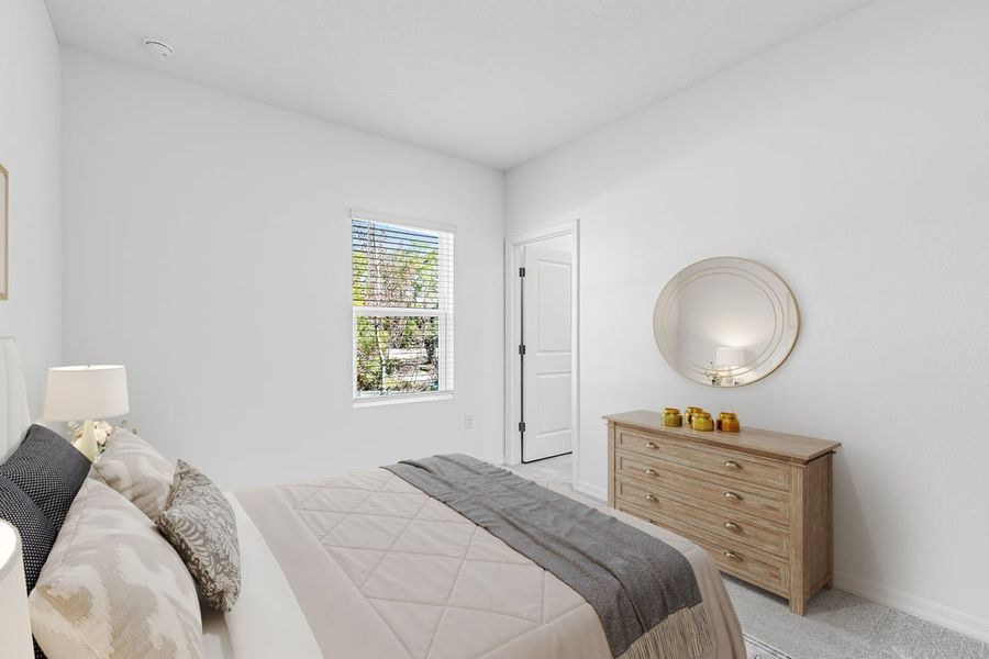 Representative furnished interior of a home built from the Juniper by Taylor Morrison in Sabal Terrace, Jacksonville (Image 16). Representative furnished interior of a home built from the Juniper by Taylor Morrison in Sabal Terrace, Jacksonville (Image 16).