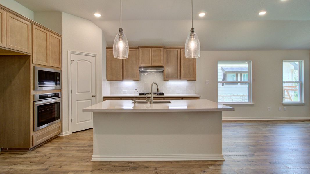 Furnished interior view inside a new home in The Crossvine, Schertz (Image 4). Furnished interior view inside a new home in The Crossvine, Schertz (Image 4).