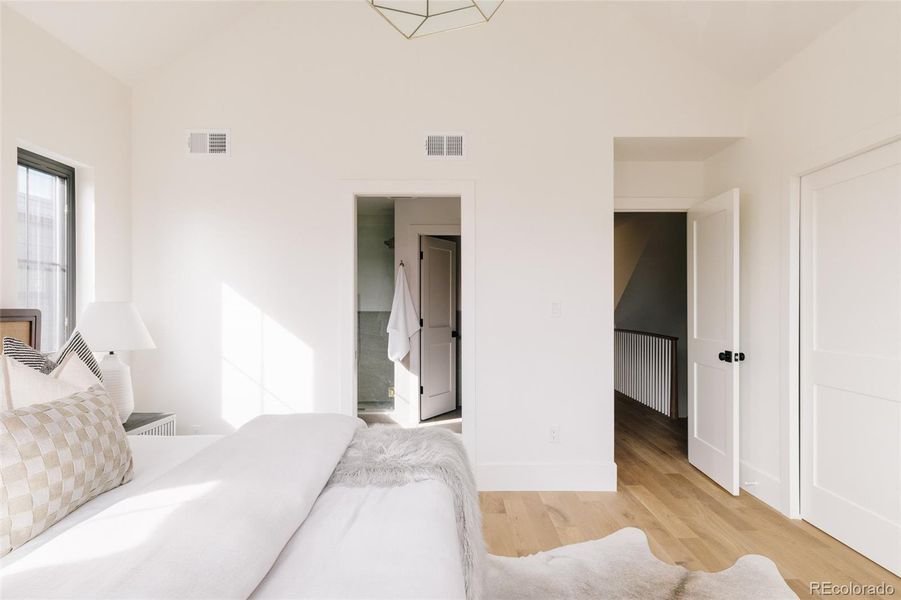 Furnished interior view inside a new home in , Denver (Image 16). Furnished interior view inside a new home in , Denver (Image 16).