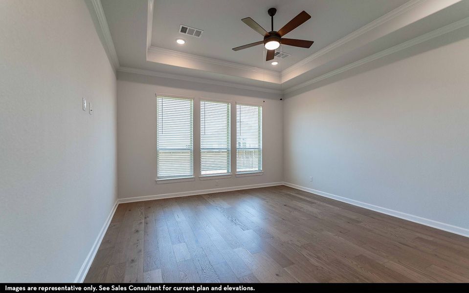 Representative unfurnished interior of a home built from the Reagan by CastleRock Communities in Solterra, Mesquite (Image 17). Representative unfurnished interior of a home built from the Reagan by CastleRock Communities in Solterra, Mesquite (Image 17).